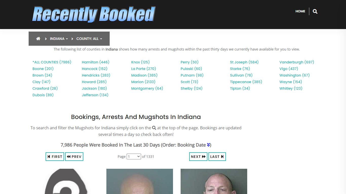 Bookings, Arrests and Mugshots in St Joseph County, Indiana