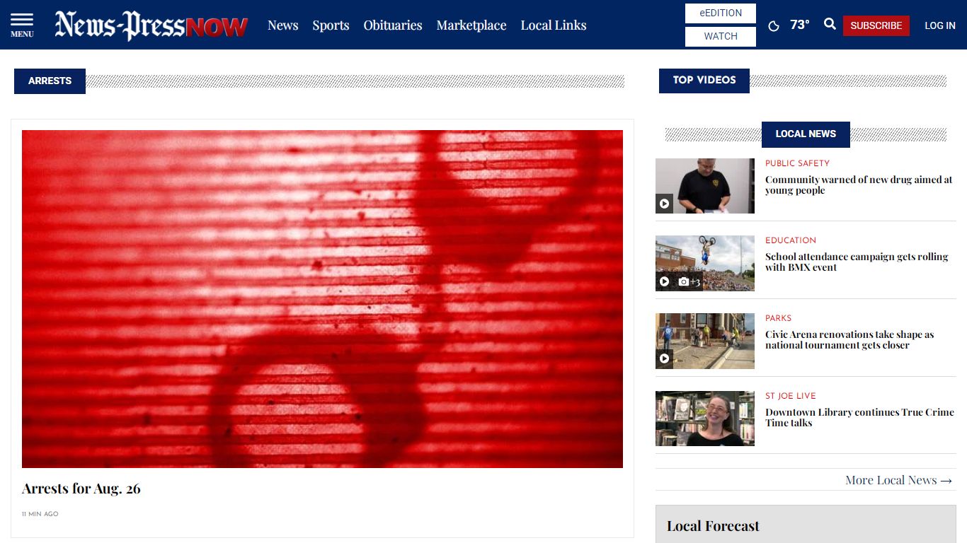 Arrests | newspressnow.com